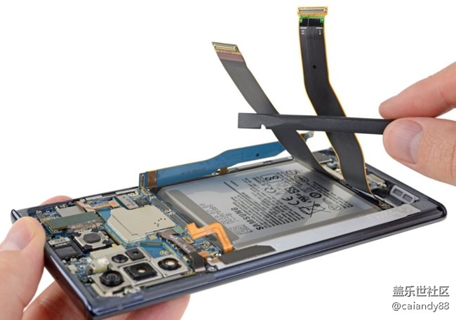 三星Note10+ 5G手機(jī)拆解