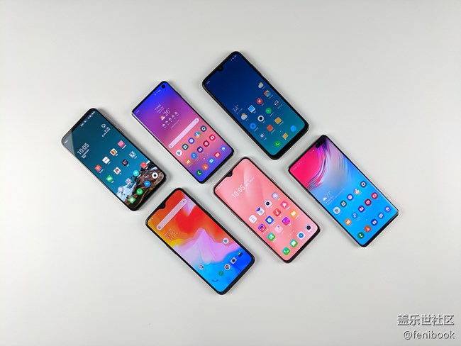 看看哪一臺是三星S10，哪一臺最好看