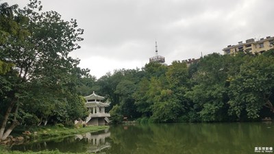 傍晚的銀河公園