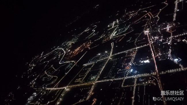 飛機上夜拍
