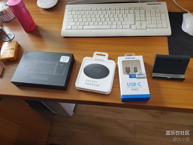 note10+無線辦公套裝已到手。