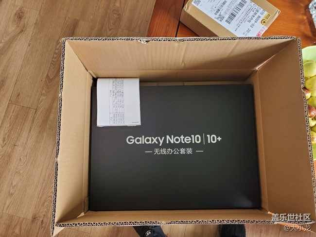 note10+無線辦公套裝已到手。