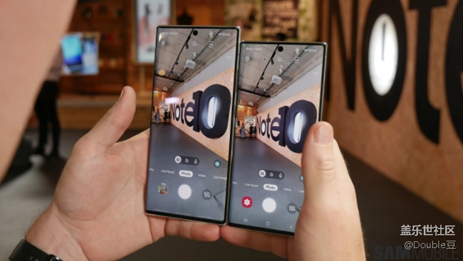 Galaxy Note 10系列的相機(jī)APP通過Galaxy Store獲得了更新