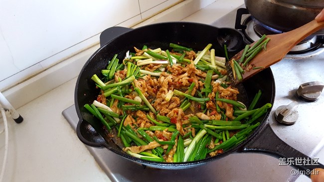 【私房菜】家常私房菜 蔥段炒肉絲