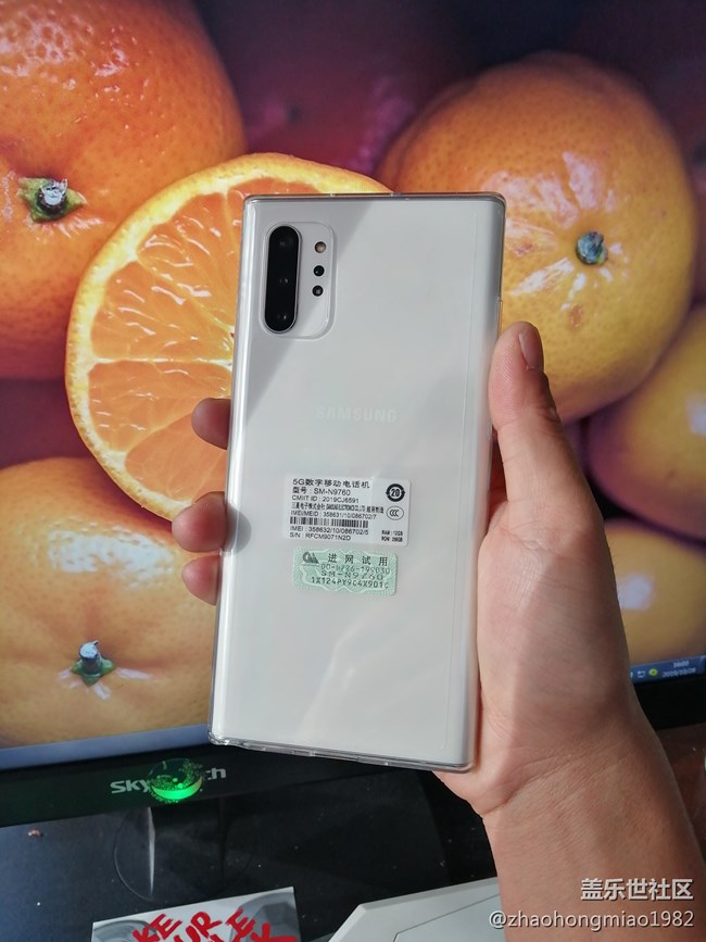 換掉莫奈彩，入手密斯白，越看越喜歡啊~~