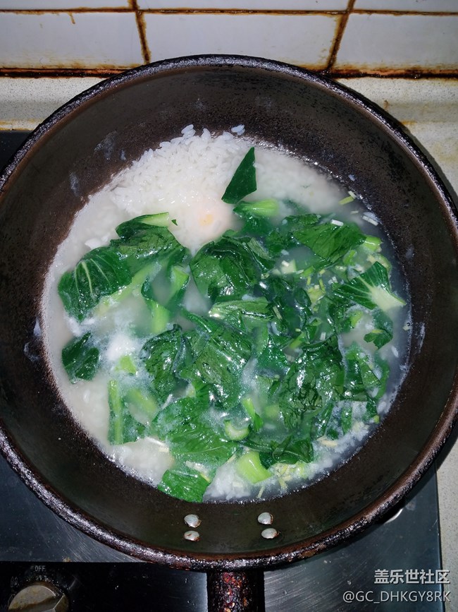 【溫暖早餐】+清淡的菜泡飯+營養(yǎng)的老雞湯