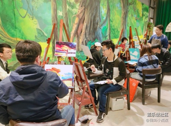 與三星社區(qū)的一場繪畫約會