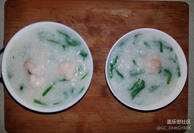 【温暖早餐】+韭菜虾仁粥