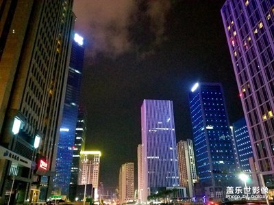 繁華的都市