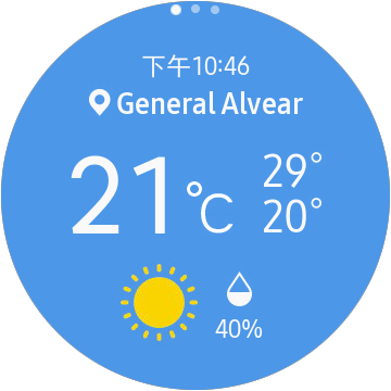 【严重BUG】active天气定位永远在阿根廷的General Alvear