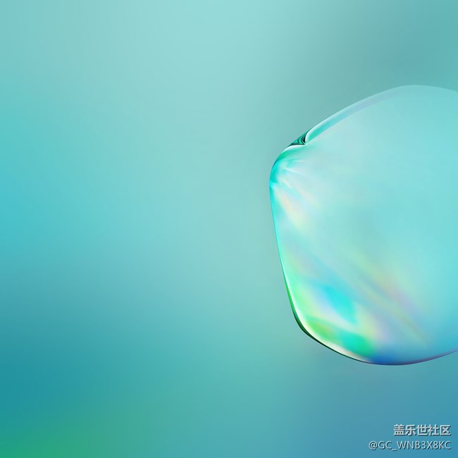 分享幾張note10自帶的壁紙，感覺比s10自帶的好看