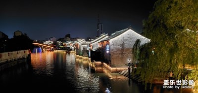 夜拍月河