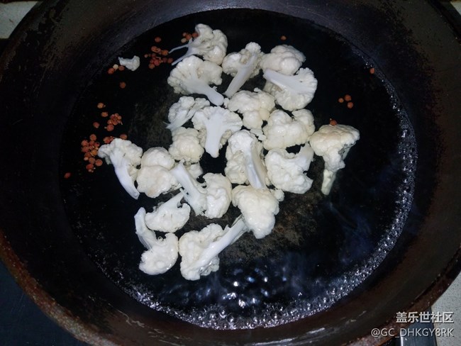 家常菜----清炒花菜