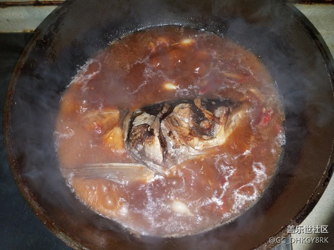 家常菜----紅燒魚頭豆腐 家常菜----紅燒魚頭豆腐