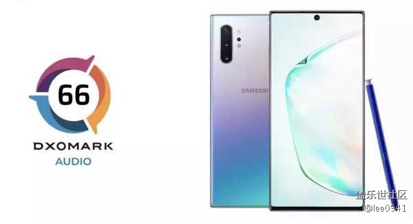 DxOMARK公布三星Note10+ 5G音頻得分 66分排名第四