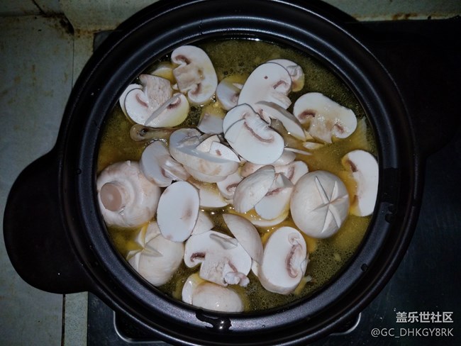 【暖胃好食】+白蘑菇老母鸡汤