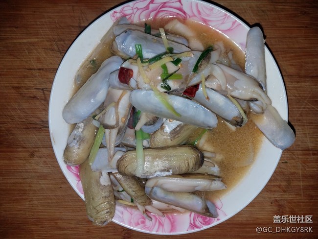 簡單快捷美食---炒蟶子