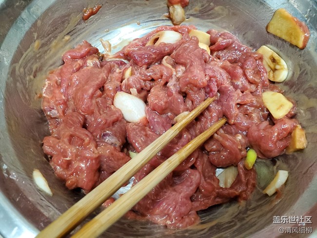 家常炒牛肉片