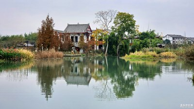 【倒影】+秋水映秋色