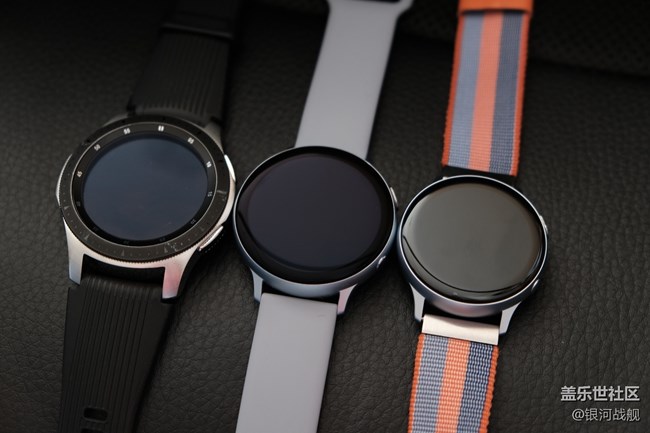 Galaxy watch系列大小對比