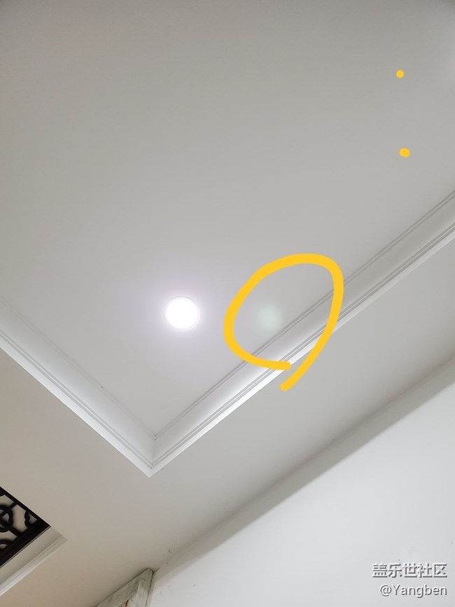 晚上拍攝燈光夜景有光斑.