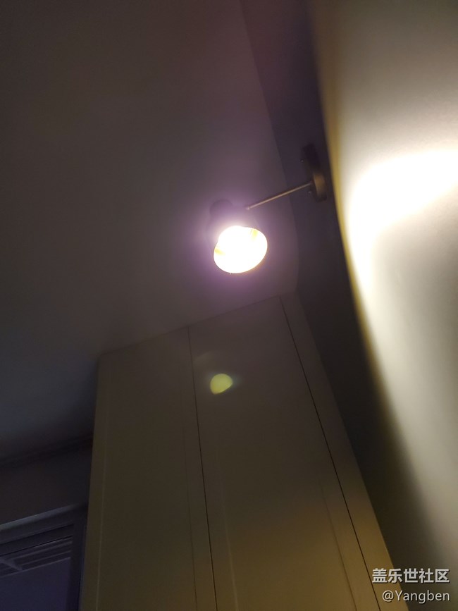 晚上拍攝燈光夜景有光斑.