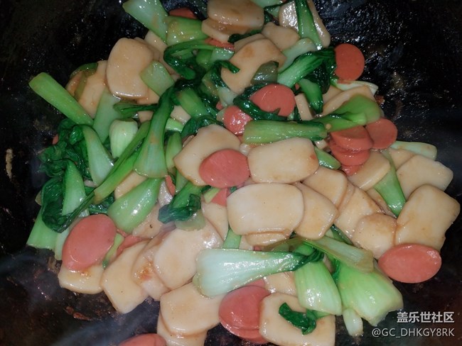【温暖早餐】+ 青菜炒年糕 【温暖早餐】+ 青菜炒年糕