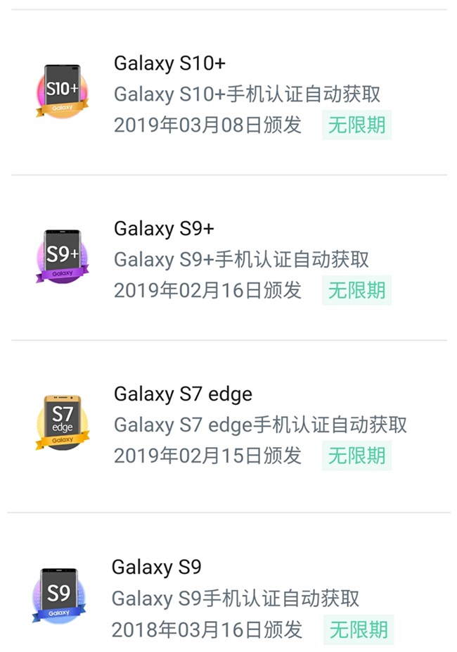 已開獎【十二月第二周話題】曬曬你的認(rèn)證勛章