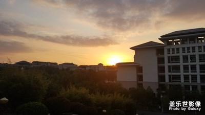 冬日傍晚