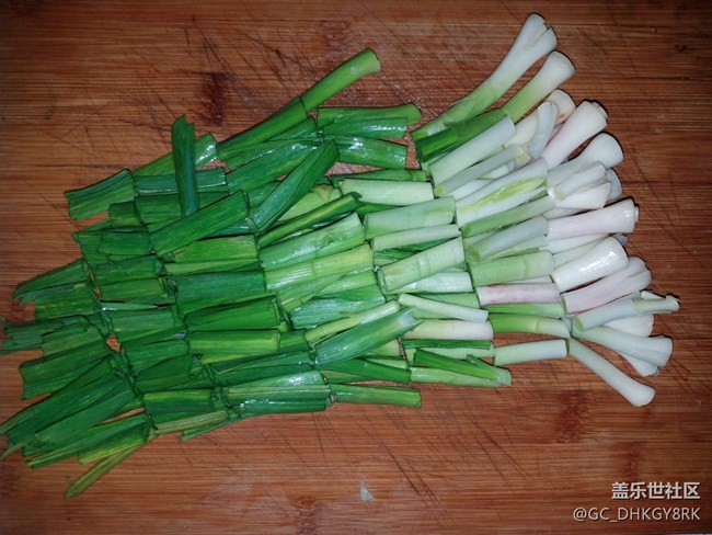 【家常菜】+大蒜炒咸肉