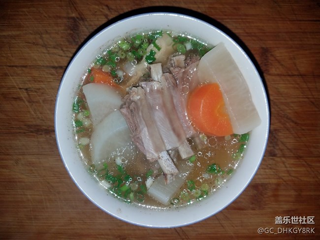 【年末美食】+蘿卜燉羊排