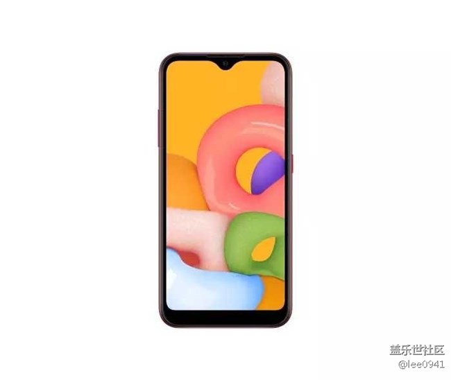 三星Galaxy A01手機(jī)詳細(xì)配置曝光：5.7英寸水滴屏