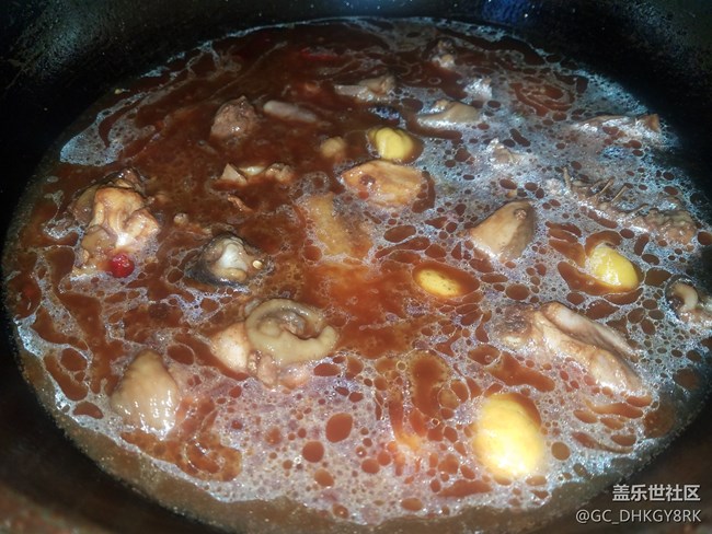 【年末美食】+板栗燒雞