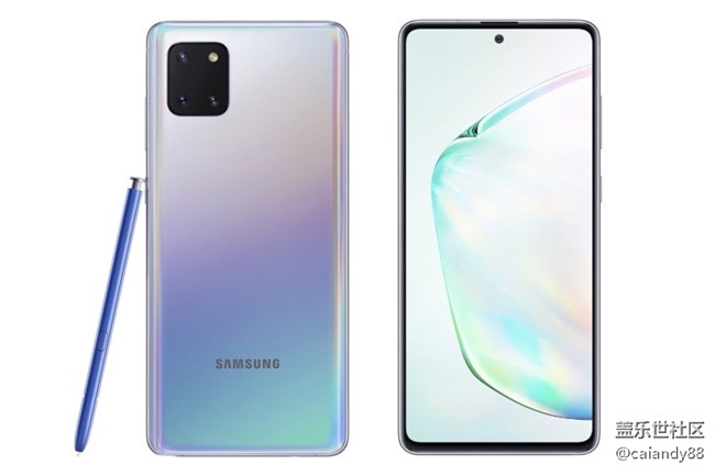 三星發(fā)布Galaxy Note10 Lite 三星發(fā)布Galaxy Note10 Lite