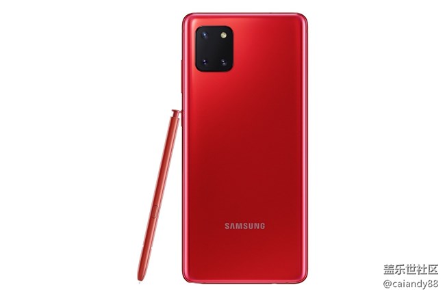 三星發(fā)布Galaxy Note10 Lite 三星發(fā)布Galaxy Note10 Lite