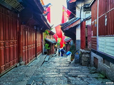 【大街小巷】+早晨的麗江古城