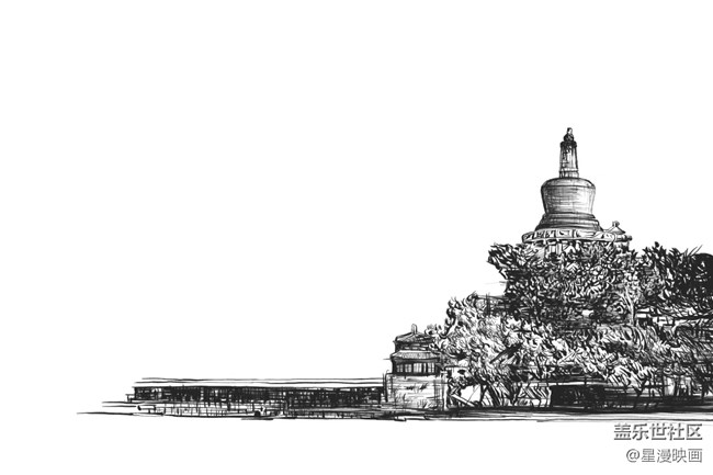 【我愛創(chuàng)作】我用三星蓋樂世 Note10 畫魅力北京-北海公園