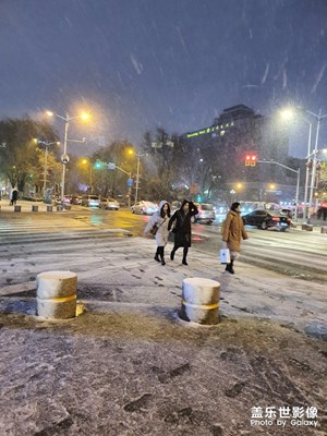 濟(jì)南初大雪