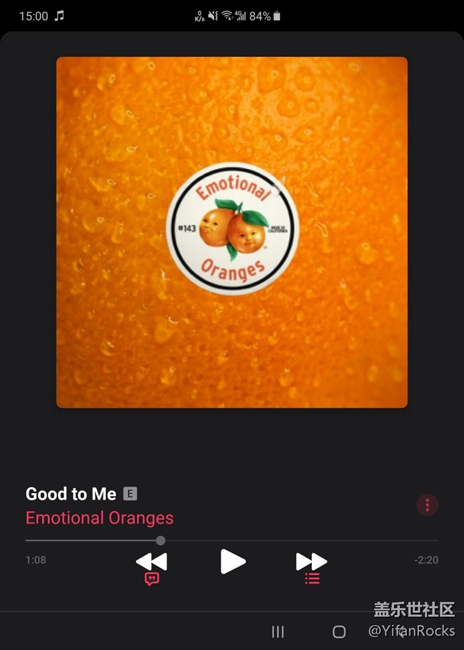 Apple music屏幕適配問題，望盡快完善，謝謝！