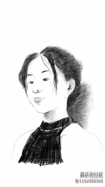 【我愛創(chuàng)作】+模特畫作