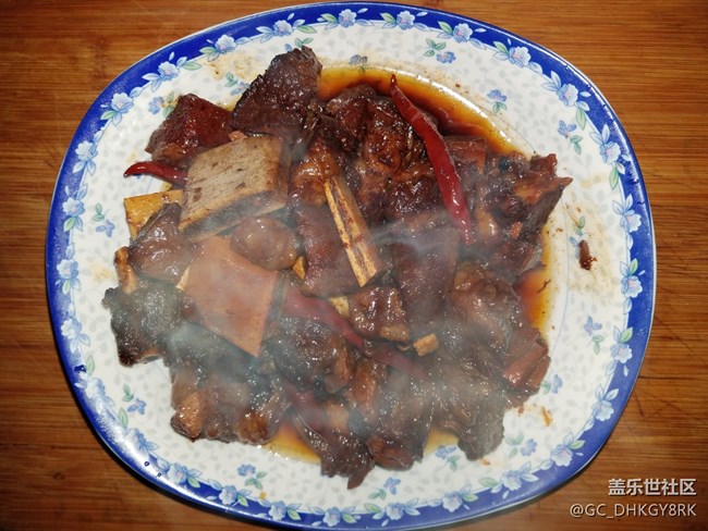 【私房菜】+紅燒牛仔骨