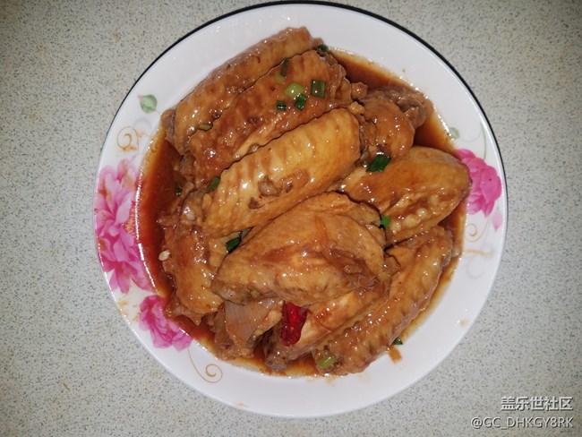 【家常菜】+紅燒雞翅中