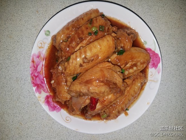 【家常菜】+紅燒雞翅中