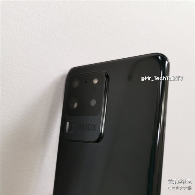 亮黑色三星Galaxy S20 Ultra 5G多角度真機(jī)實拍