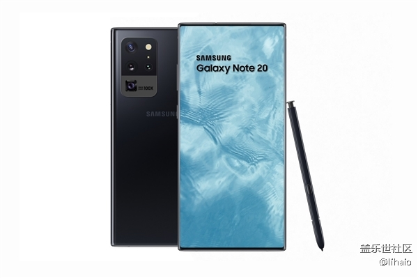 100%全面屏？三星Galaxy Note 20首曝：或7月發(fā)