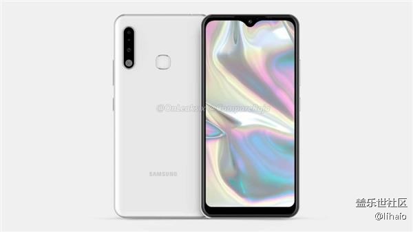 Galaxy A70e渲染圖曝光：邊框感人 MicroUSB充電口