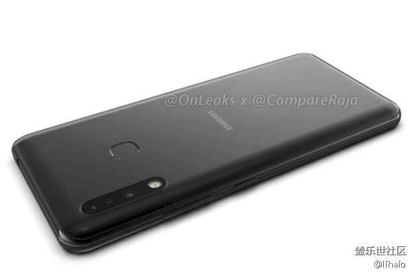 Galaxy A70e渲染圖曝光：邊框感人 MicroUSB充電口