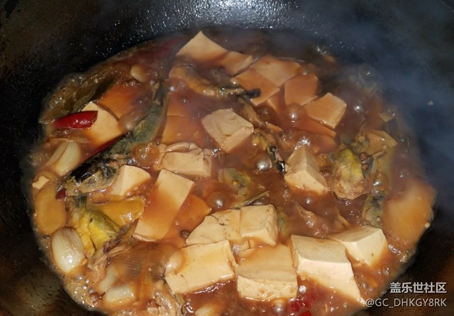 【家常菜】+汪丫魚(yú)燉豆腐