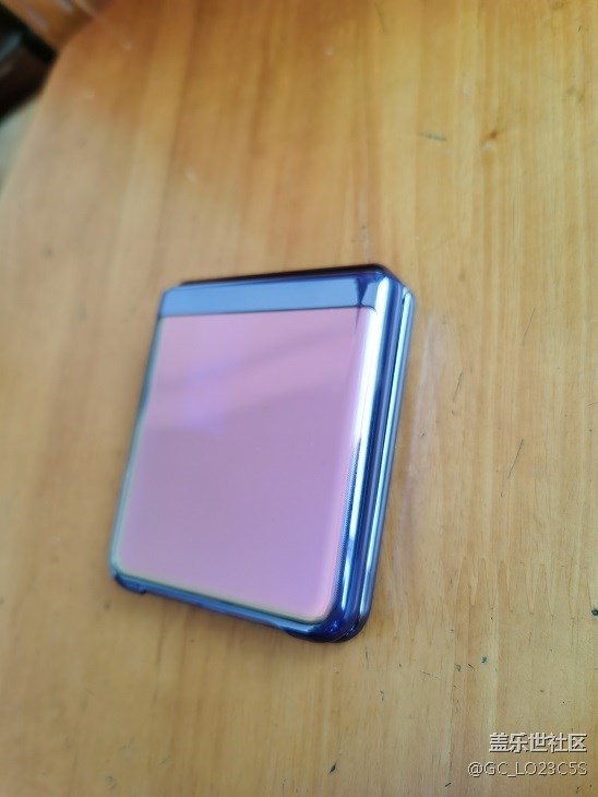 我的Galaxy Z Flip折叠屏手机