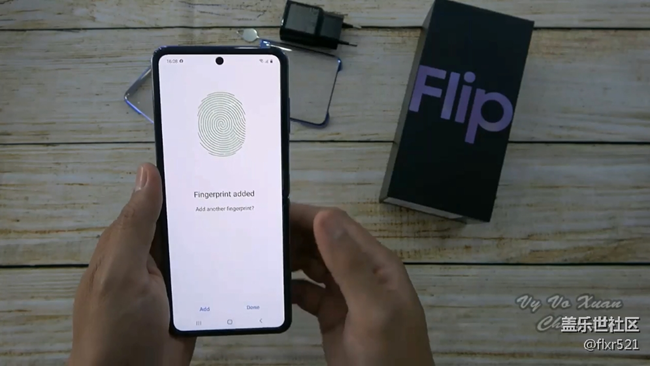 三星Galaxy Z Flip紫色版開箱 _ 拍照、觸控、臉部解鎖測試